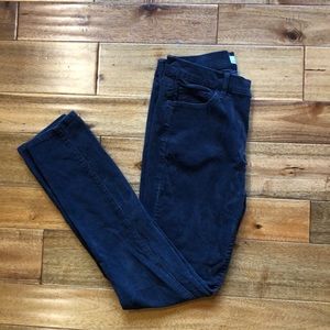 Gray corduroy pants